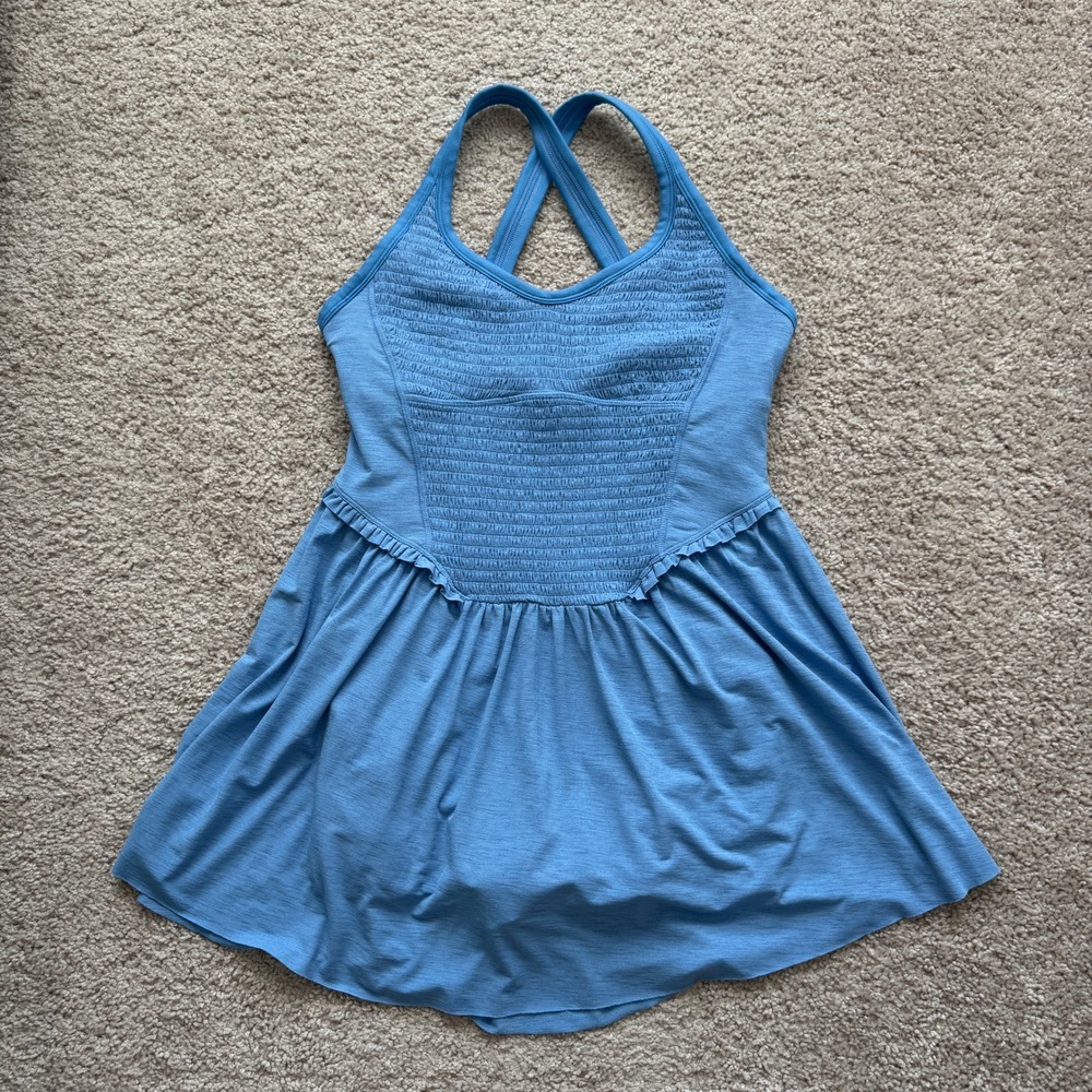 FP Movement Free People Smockin Hot Dress Baybreeze Sz M Tenniscore Workout Golf